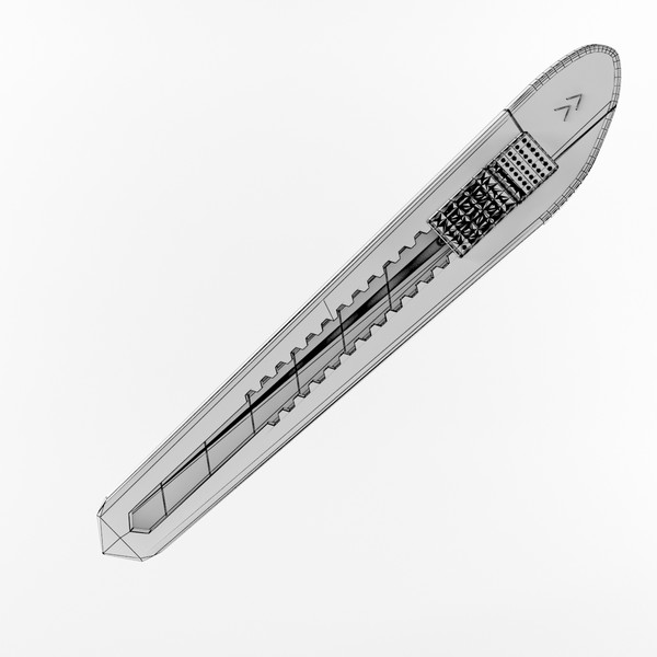 paper cutter 3d model - Paper Cutter... by Gold_D_Roger